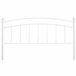 Cheap 🛒 Flash Furniture Woodstock King Metal Spindle Headboard In White 🔥