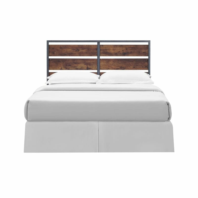 Best deal 🎁 Pemberly Row Queen Metal Panel Headboard In Brown 🌟 - Image 4