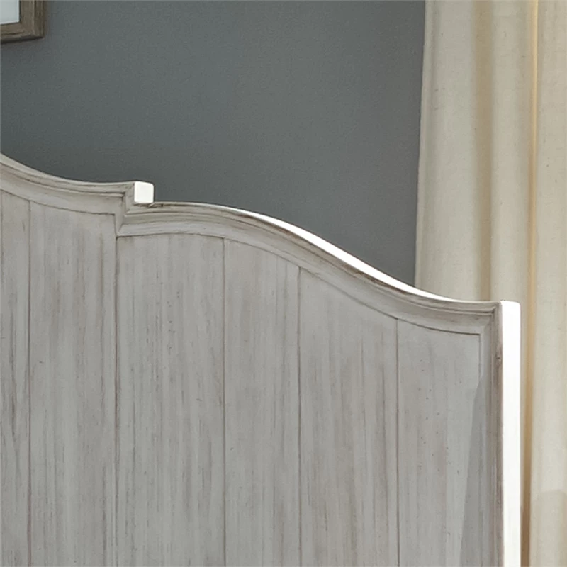 Buy 🌟 Liberty Furniture Farmhouse Reimagined White Queen Panel Headboard 😍 - Image 2