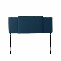 New โ๏ธ CorLiving Fairfield 3-in-1 Navy Blue Fabric Expandable Panel Headboard ๐