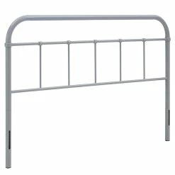 Budget ๐งจ Modway Serena Full Metal Spindle Headboard In Gray โญ