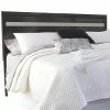 Best reviews of 🥰 Ashley Furniture Starberry King Panel Headboard In Black ✔️