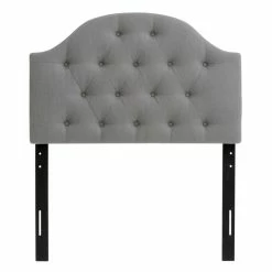 Buy ❤️ CorLiving Calera Tufted Light Gray Fabric Headboard - Single/Twin 🌟