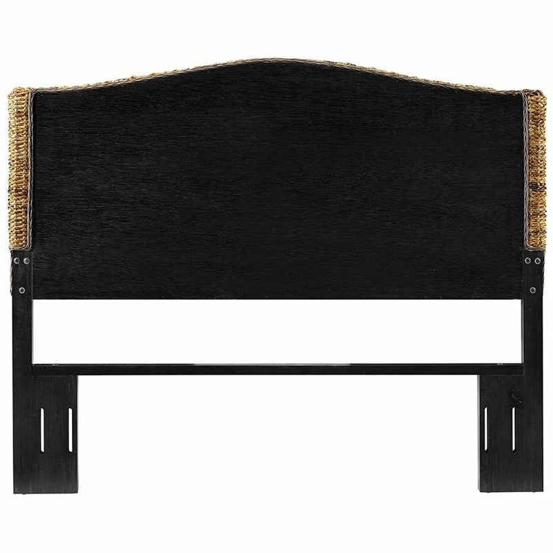Brand new 🥰 Crosley Furniture Crosley Serena Coastal Wood Brown Queen Banana Leaf Panel Headboard 🌟 - Image 3