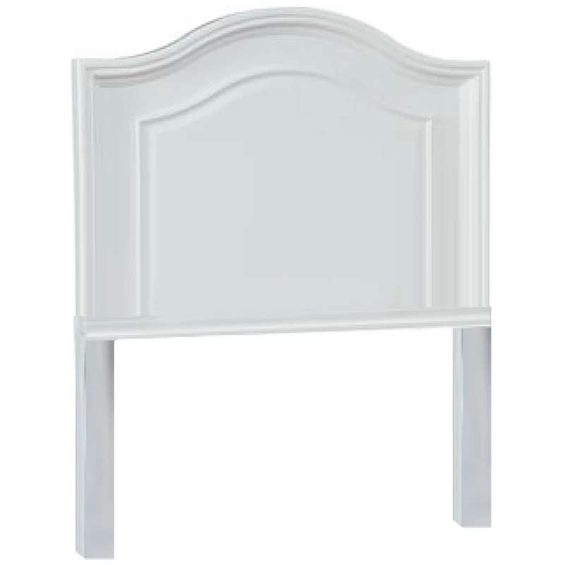 New ✨ Legacy Classic Furniture Legacy Classic Madison Twin Panel Arched Headboard In White Finish Wood 😍 - Image 3