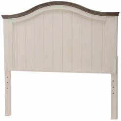 Promo ⌛ Legacy Classic Furniture Legacy Brookhaven Panel Headboard Full Vintage Linen Rustic Dark Elm Color Wood 🎁