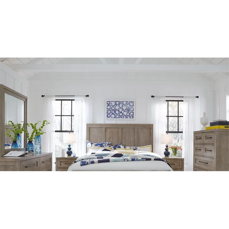 Budget ๐ Legacy Classic Furniture Breckenridge Queen Panel Footboard In Barley Brown Finish Wood โ - Image 2