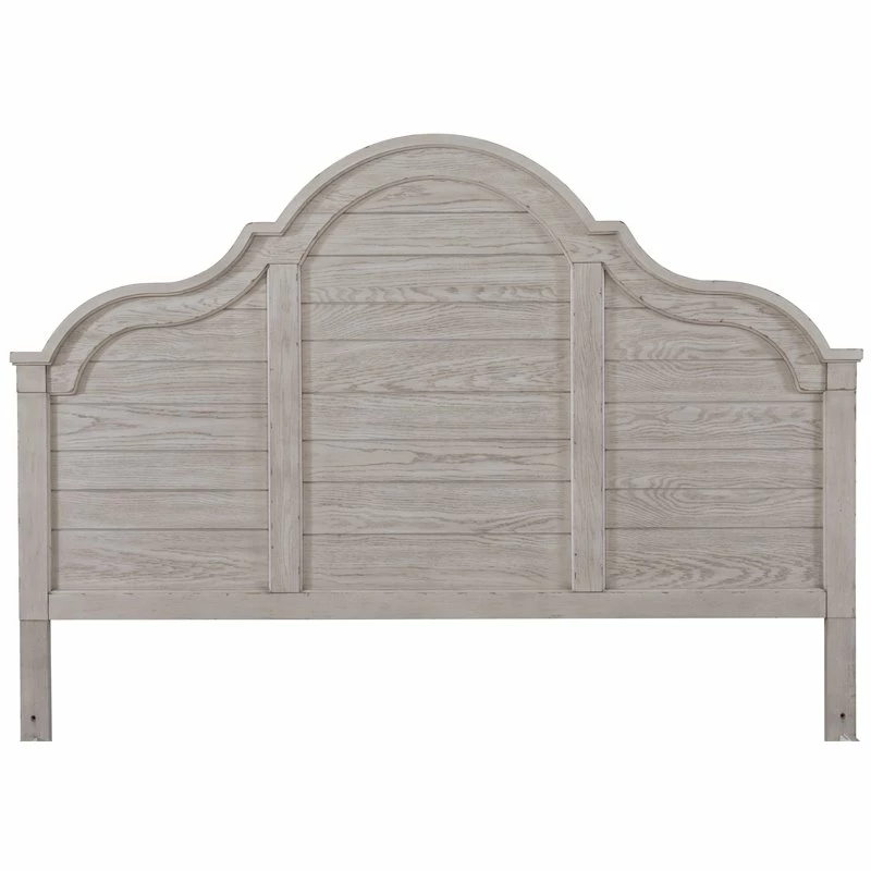Best deal ❤️ Legacy Classic Furniture Belhaven Queen Arched Panel Headboard In Weathered Plank Finish Wood 😀