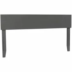 Best reviews of 👏 Bowery Hill Solid Wood Platform King Headboard In Gray 😍