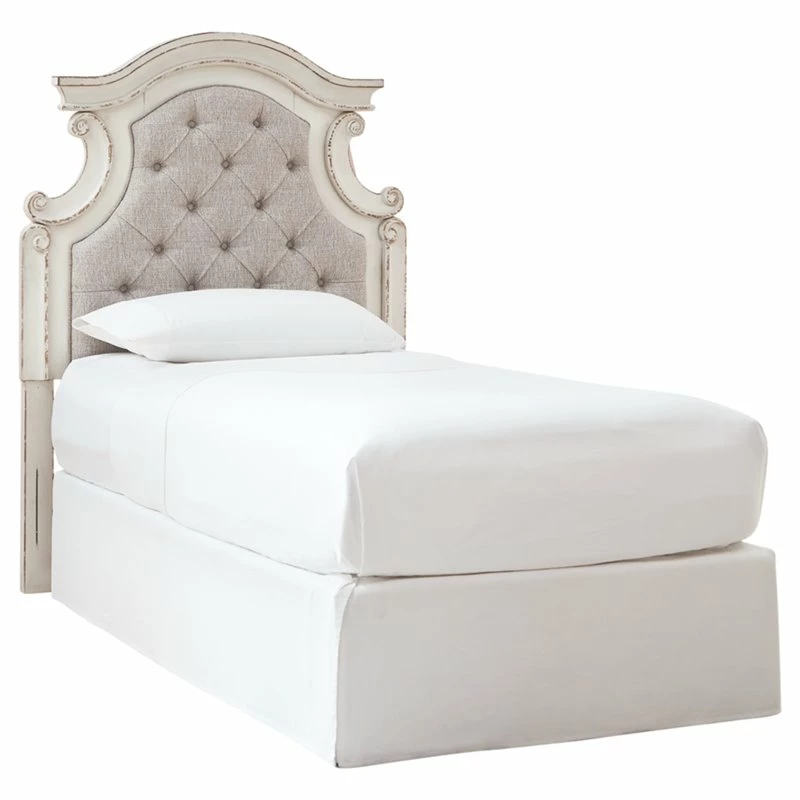 Best reviews of π€© Ashley Furniture Signature Design By Ashley Realyn Twin Upholstered Panel Headboard In White π