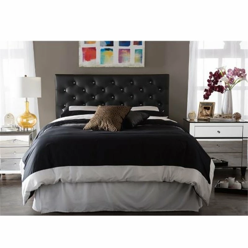 Cheapest ๐ Pemberly Row Faux Leather Tufted Full Panel Headboard ๐ - Image 3