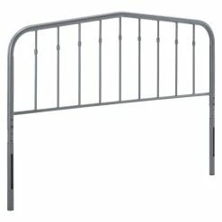 Top 10 ❤️ Modway Lennon Contemporary Modern King Metal Spindle Headboard In Gray ⌛