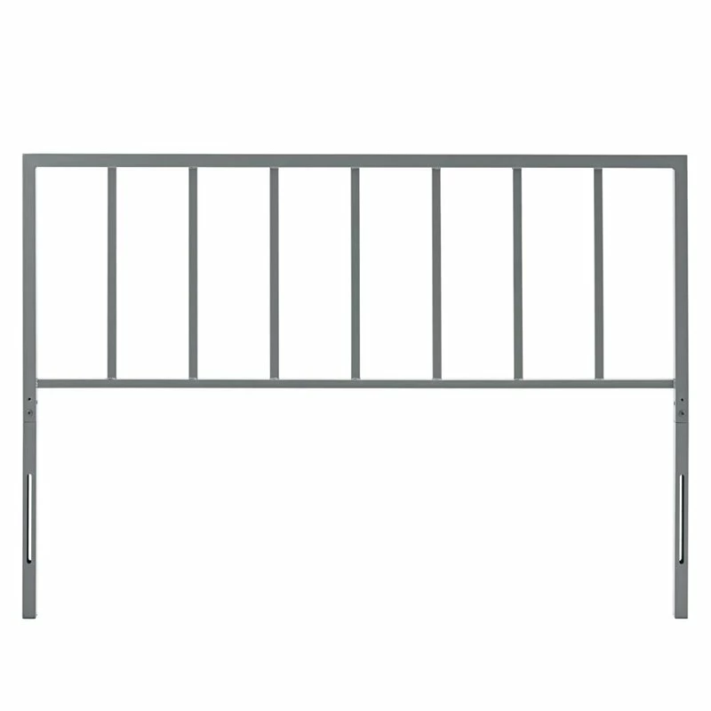 Discount ๐คฉ Modway Tatum Contemporary Modern Full Metal Spindle Headboard In Gray ๐ - Image 3