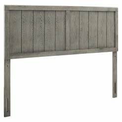 Cheap 🔥 Modway Robbie Twin Wooden Panel Headboard In Gray 🎁