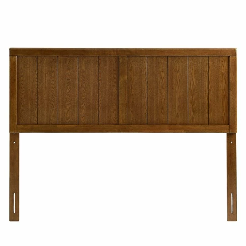 Best reviews of ๐ฅฐ Modway Robbie Twin Wooden Panel Headboard In Walnut โจ - Image 3