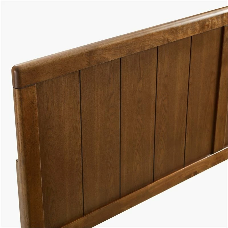 Best reviews of ๐ฅฐ Modway Robbie Twin Wooden Panel Headboard In Walnut โจ - Image 4