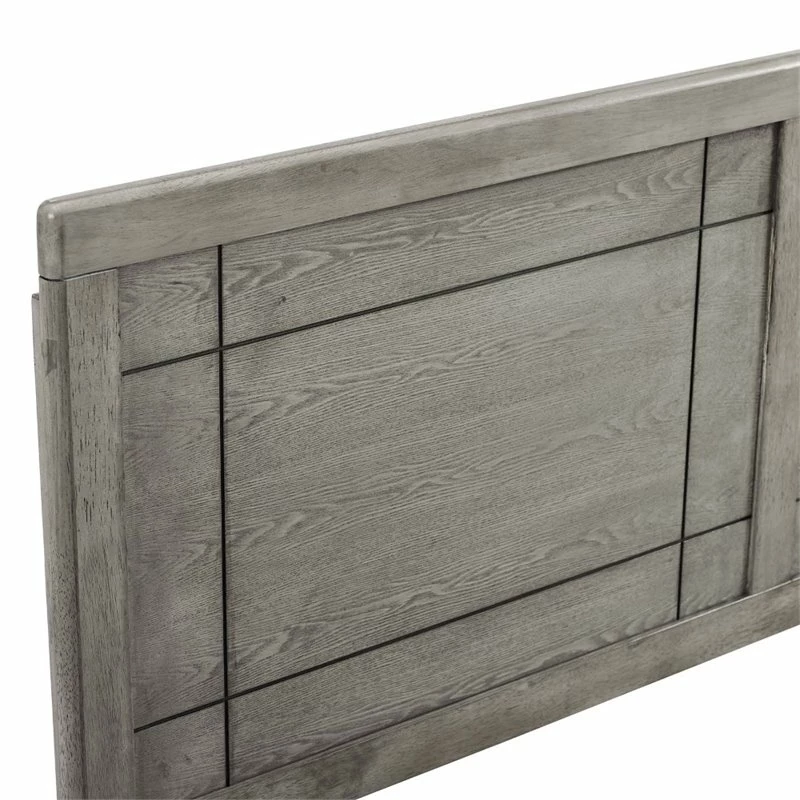 Buy โญ Modway Archie Twin Wooden Window Pane Panel Headboard In Gray โ๏ธ - Image 4