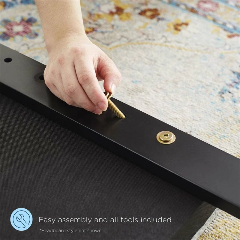 Buy โญ Modway Archie Twin Wooden Window Pane Panel Headboard In Gray โ๏ธ - Image 8