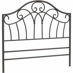 Top 10 🛒 Hillsdale Josephine Full Queen Metal Scrollwork Spindle Headboard In Brown 💯