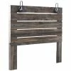 Cheap 👍 Bowery Hill Queen Slat Panel Headboard With Sconces 🧨
