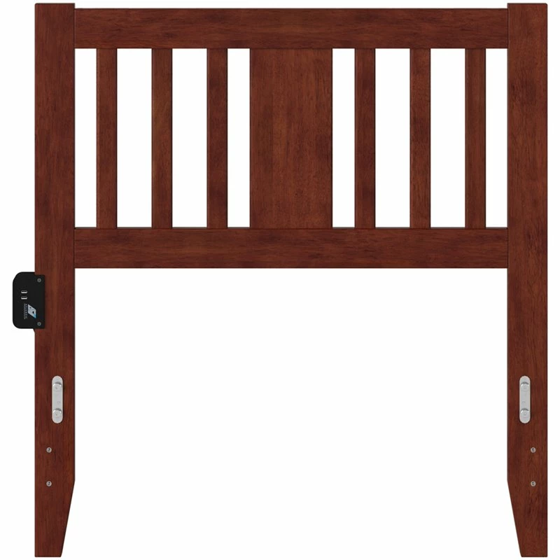 Best reviews of ✨ AFI Tahoe Twin Spindle Headboard With USB Turbo Charger In Walnut 🔥 - Image 3
