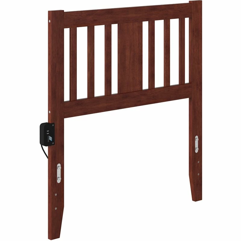 Best reviews of ✨ AFI Tahoe Twin Spindle Headboard With USB Turbo Charger In Walnut 🔥