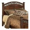 Cheapest 🎁 Ashley Furniture Ashley Leahlyn Panel Cal King Headboard In Brown ❤️