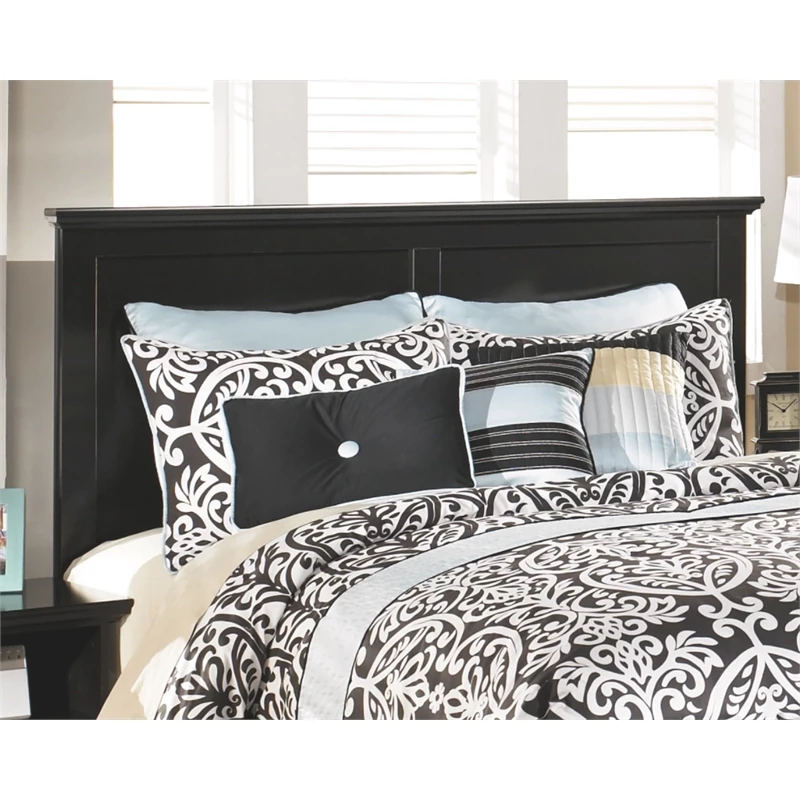 Budget โญ Ashley Furniture Ashley Maribel Panel Full/Queen Headboard In Black ๐ - Image 6