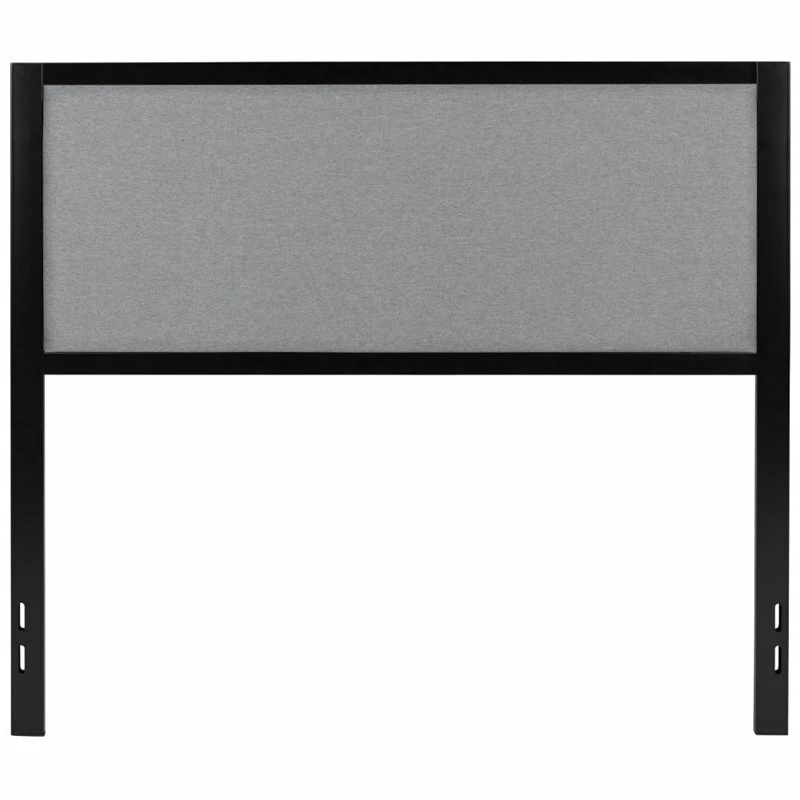 Best reviews of 🥰 Flash Furniture Fabric Upholstered Full Metal Panel Headboard In Light Gray 👏 - Image 3