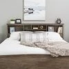 Top 10 🌟 Pemberly Row King Bookcase Headboard In Drifted Gray 💯
