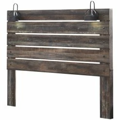 Wholesale 🌟 Pemberly Row King Slat Panel Headboard With Sconces ❤️