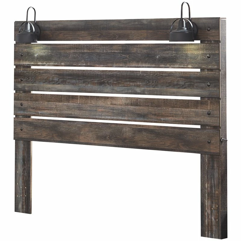 Wholesale ๐ Pemberly Row King Slat Panel Headboard With Sconces โค๏ธ