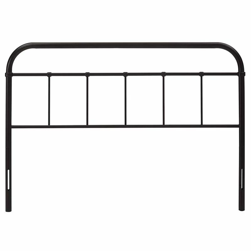 Hot Sale 🤩 Allora Queen Metal Spindle Headboard In Brown 🥰 - Image 3