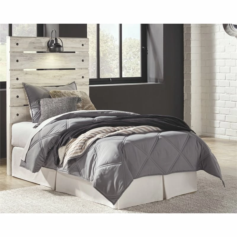 Budget 💯 Bowery Hill Twin Panel Headboard In Whitewash ❤️ - Image 2