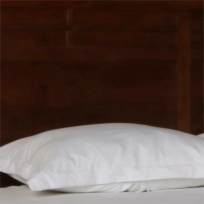 Best Sale ๐งจ Benzara Panel Design Queen Size Wooden Headboard In Cherry Brown โ - Image 4