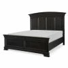Discount 😀 Legacy Classic Furniture Townsend Dark Sepia Espresso Queen Arched Panel Wood Headboard ✔️