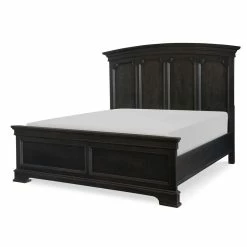 Discount 😀 Legacy Classic Furniture Townsend Dark Sepia Espresso Queen Arched Panel Wood Headboard ✔️