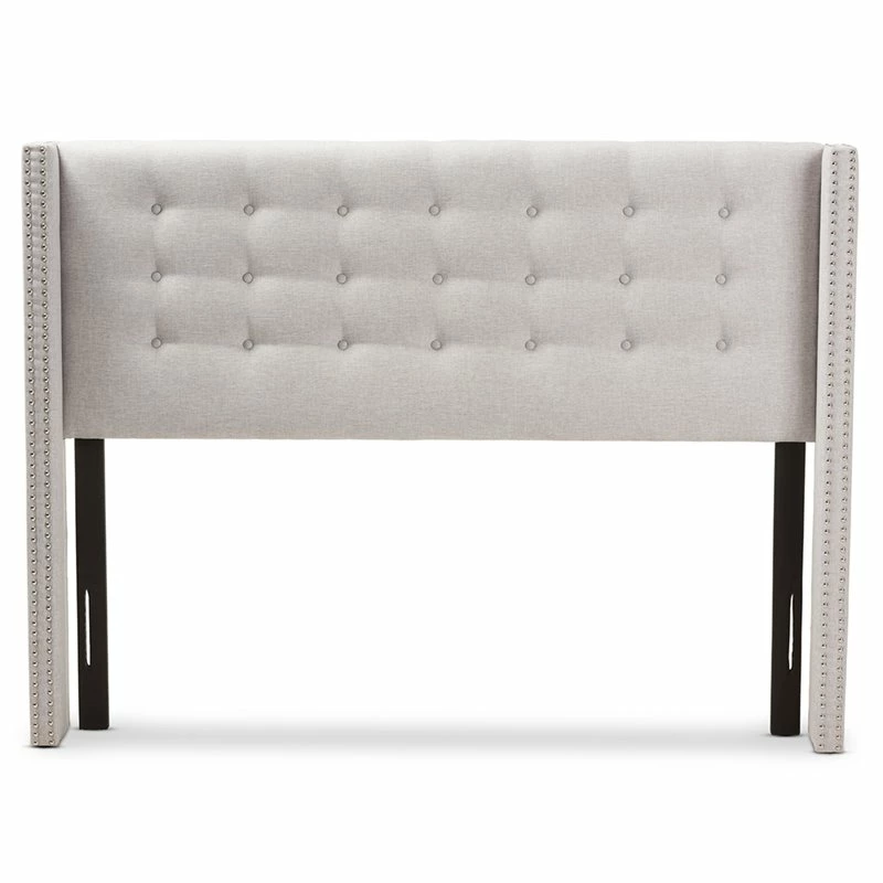 Buy ๐ Bowery Hill King Panel Headboard In Grayish Beige ๐ - Image 3