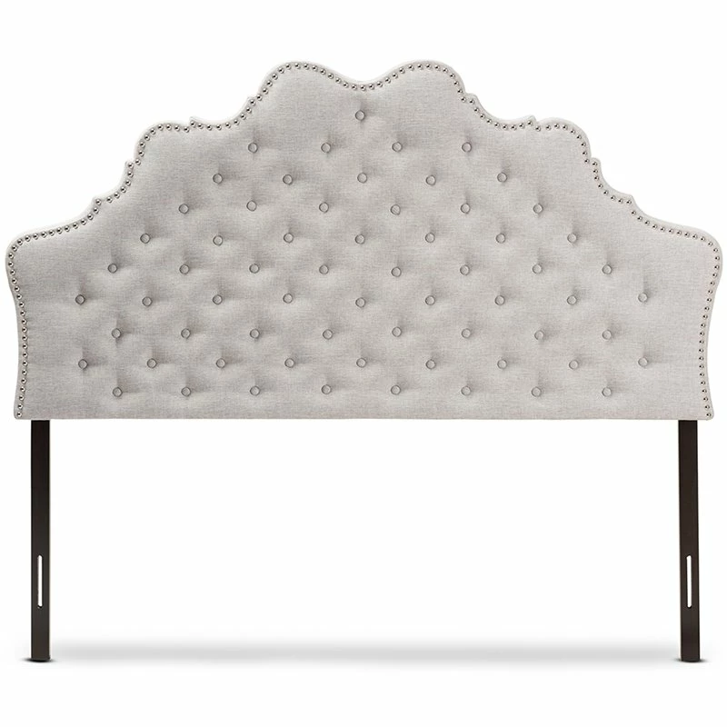 Top 10 ✔️ Bowery Hill Modern Tufted King Panel Headboard In Grayish Beige 🎉 - Image 3