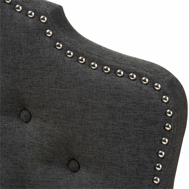 Top 10 ๐งจ Bowery Hill Modern Tufted King Panel Headboard In Dark Gray ๐งจ - Image 4