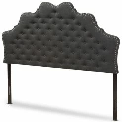 Top 10 🧨 Bowery Hill Modern Tufted King Panel Headboard In Dark Gray 🧨