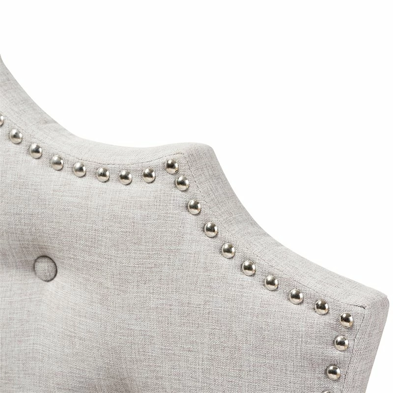 Flash Sale โ๏ธ Bowery Hill Modern Tufted Twin Panel Headboard In Grayish Beige ๐ - Image 4