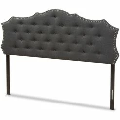 Top 10 ⭐ Bowery Hill Modern Tufted Queen Panel Headboard In Dark Gray 🎉