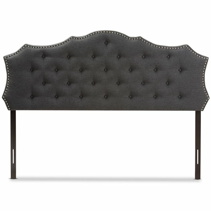 Best Sale 🎁 Bowery Hill Modern Tufted King Panel Headboard In Dark Gray ❤️ - Image 3