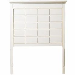 Buy 🎁 My Home Furnishings Bailey Twin Panel Headboard In Bright White 🌟