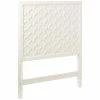 Promo 👍 My Home Furnishings Amanda Twin Panel Headboard In Creamy White ⭐