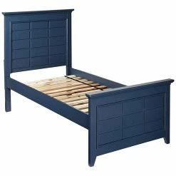 Best Sale 🥰 My Home Furnishings Bailey Twin Panel Headboard In Williamsburg Blue 😍