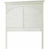 Budget 🤩 My Home Furnishings Neopolitan Twin Panel Headboard In Bright White 😍