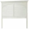 Discount 😉 My Home Furnishings Neopolitan Full Panel Headboard In Bright White ❤️