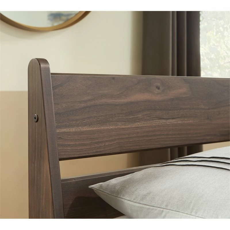Cheap ๐งจ Bowery Hill Queen Panel Engineered Wood Headboard In Mocha Brown ๐งจ - Image 3